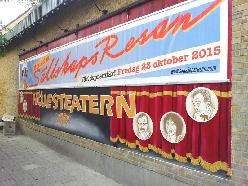 Måleri - Skyltar & Reklam - 159 Muralmålning